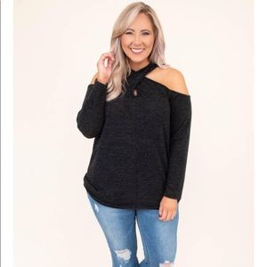 .143 Story by Line Up   Cold shoulder Top